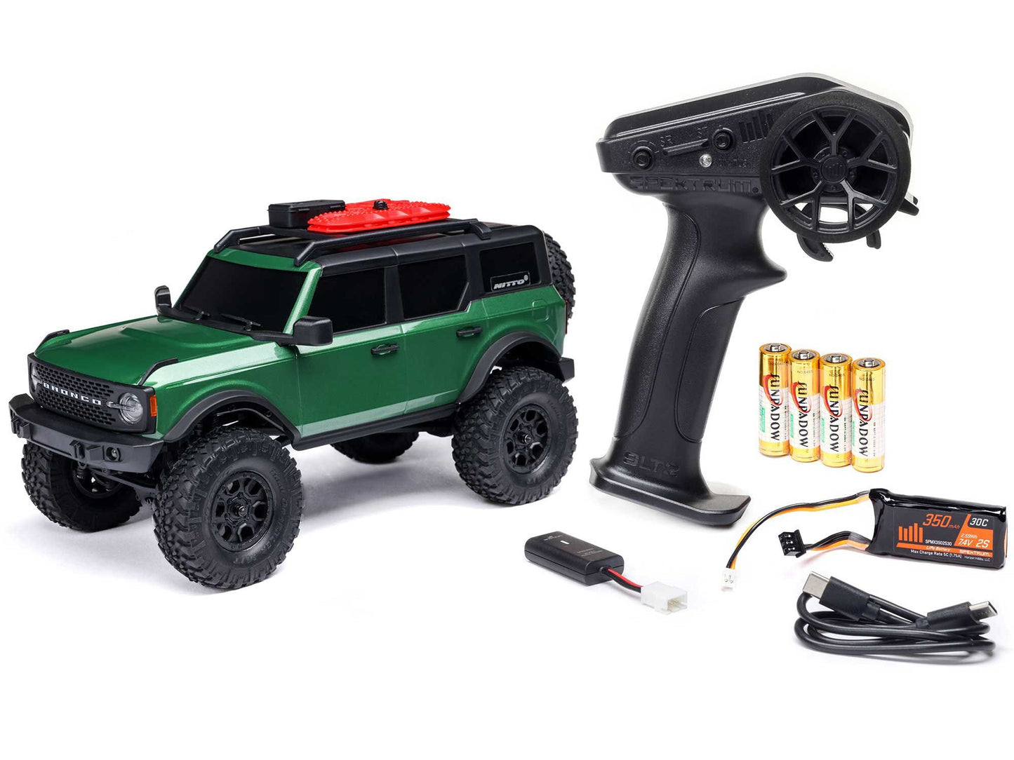 1/24 SCX24 Ford Bronco 4X4 RTR (inc Battery & Charger)