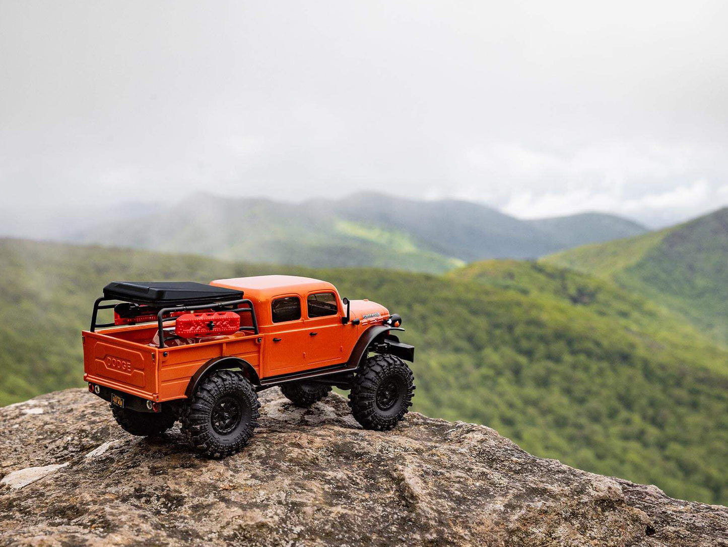 1/24 SCX24 Dodge Power Wagon 4WD Rock Crawler