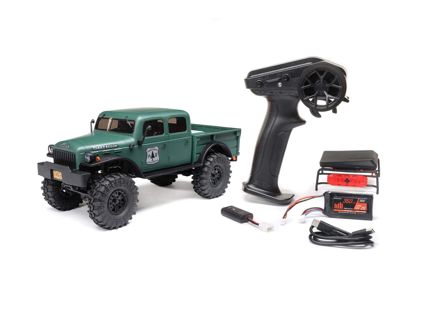 1/24 SCX24 Dodge Power Wagon 4WD Rock Crawler