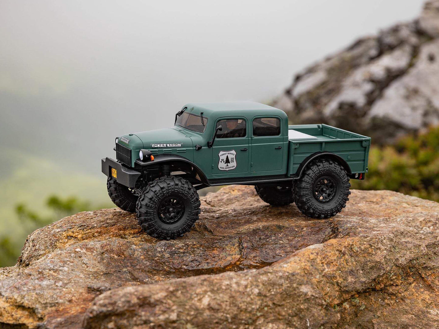 1/24 SCX24 Dodge Power Wagon 4WD Rock Crawler