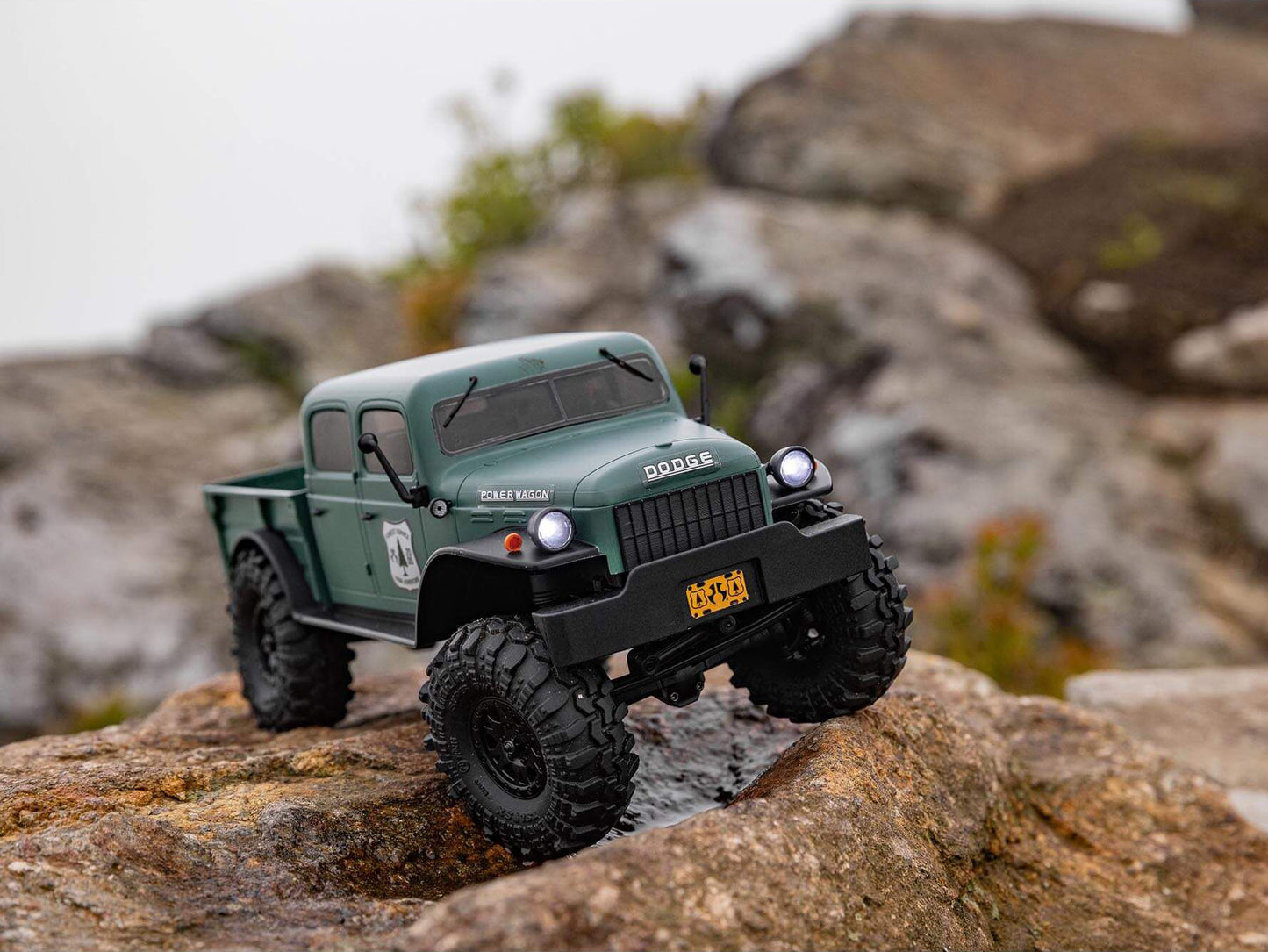 1/24 SCX24 Dodge Power Wagon 4WD Rock Crawler