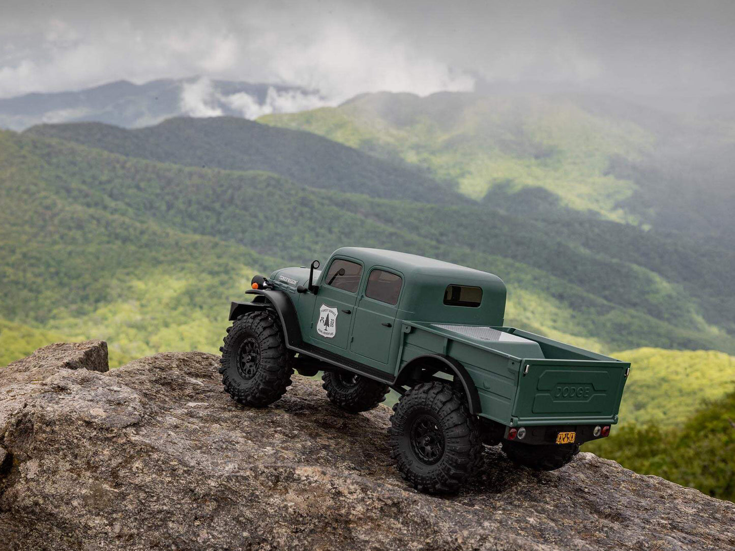1/24 SCX24 Dodge Power Wagon 4WD Rock Crawler