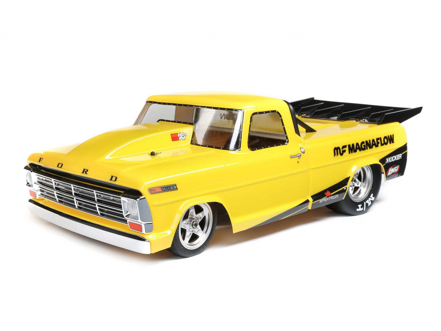 Losi 1968 F100 22S Drag Car, BL RTR, Magnaflow: 1/10 2WD