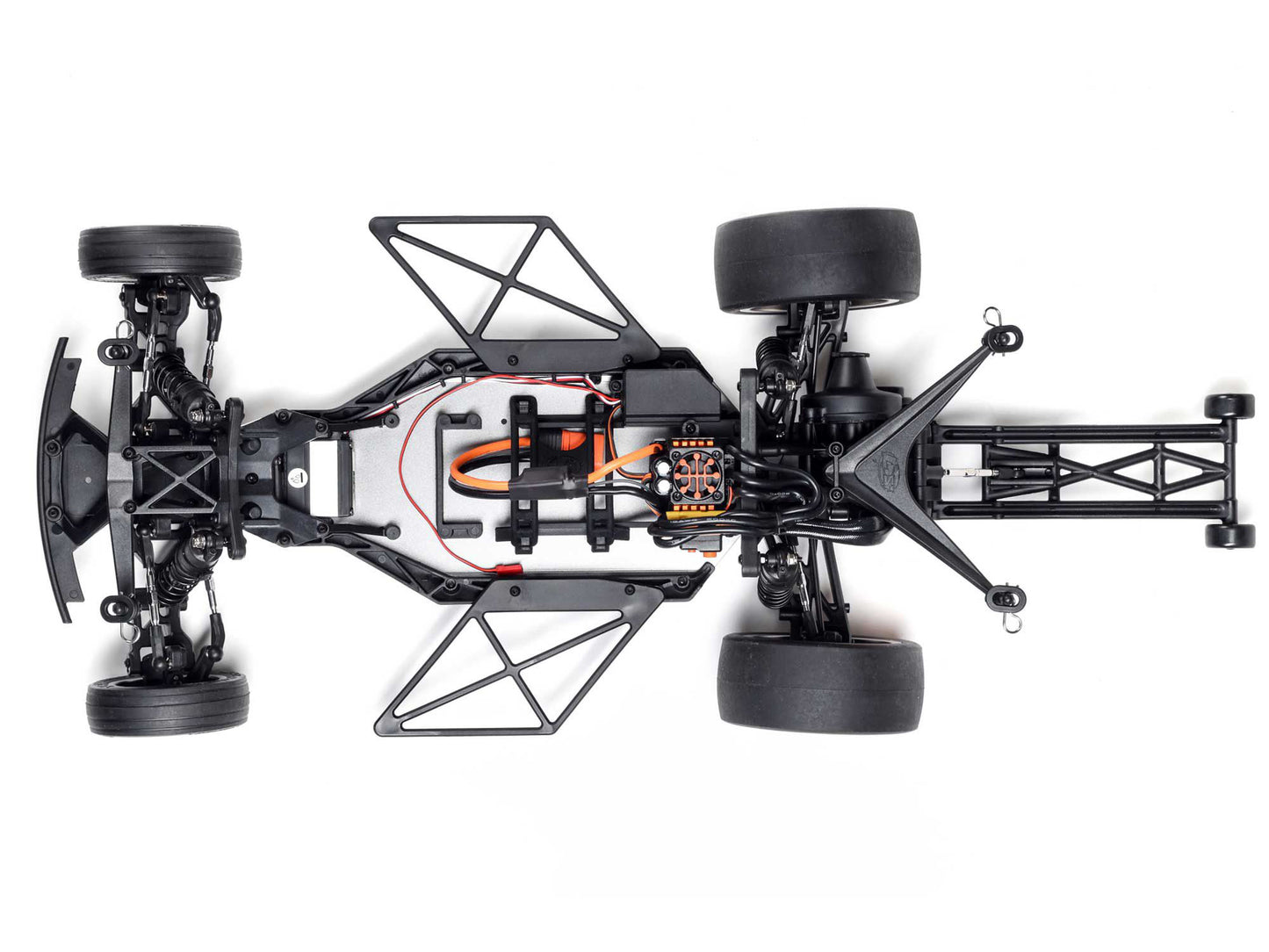 Losi 1968 F100 22S Drag Car, BL RTR, Magnaflow: 1/10 2WD