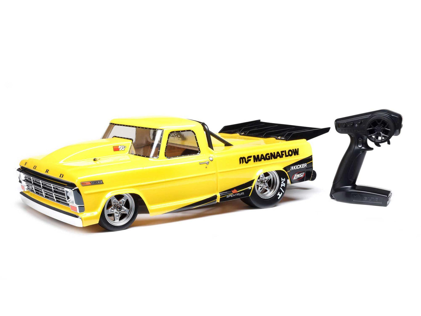 Losi 1968 F100 22S Drag Car, BL RTR, Magnaflow: 1/10 2WD