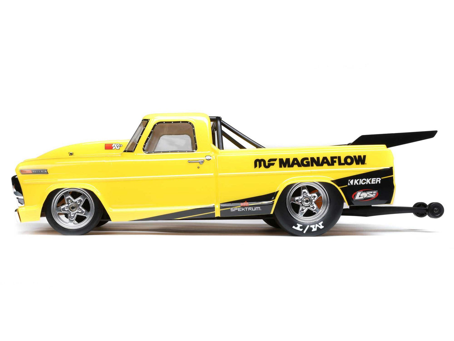 Losi 1968 F100 22S Drag Car, BL RTR, Magnaflow: 1/10 2WD