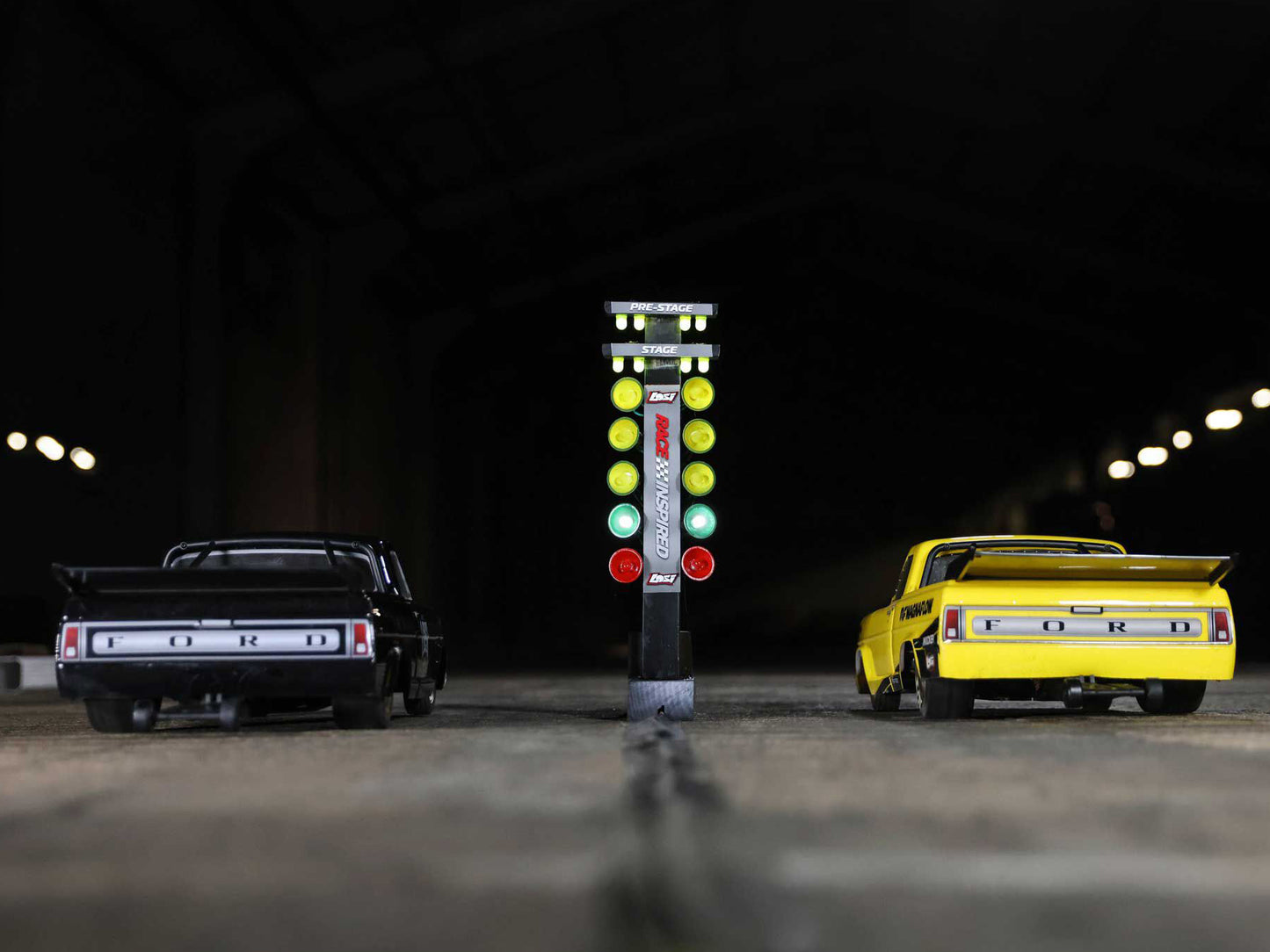 Losi 1968 F100 22S Drag Car, BL RTR, Magnaflow: 1/10 2WD