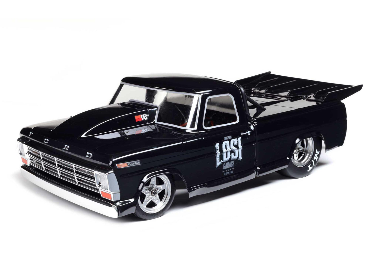 Losi 1968 F100 22S Drag Car, BL RTR, Magnaflow: 1/10 2WD