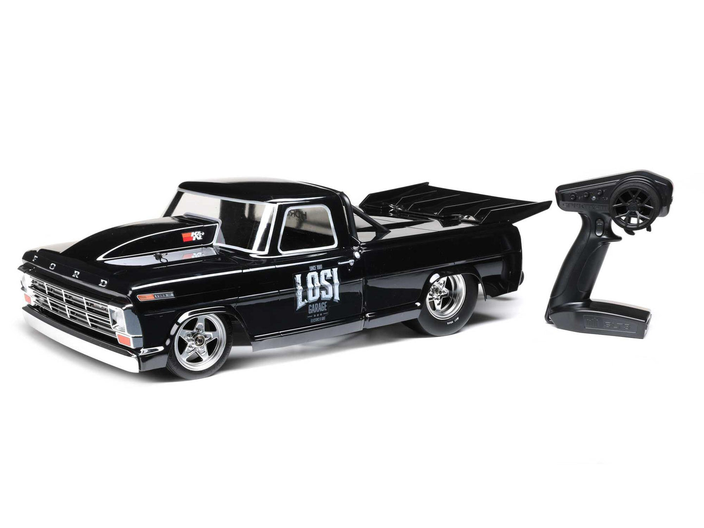 Losi 1968 F100 22S Drag Car, BL RTR, Magnaflow: 1/10 2WD