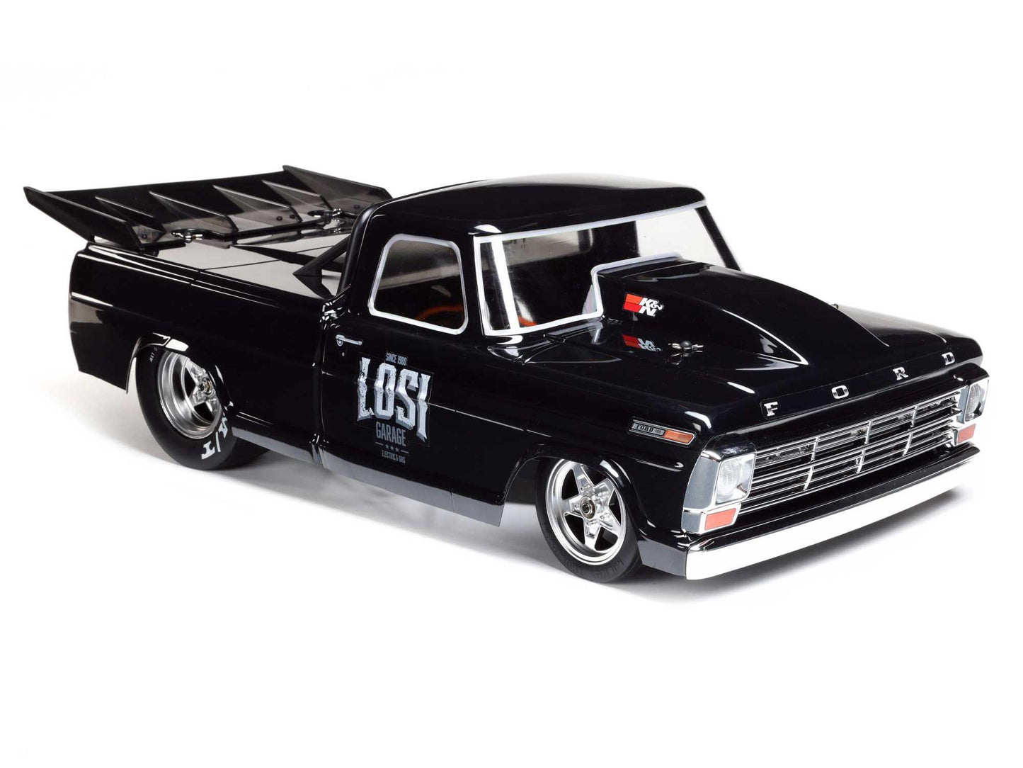 Losi 1968 F100 22S Drag Car, BL RTR, Magnaflow: 1/10 2WD