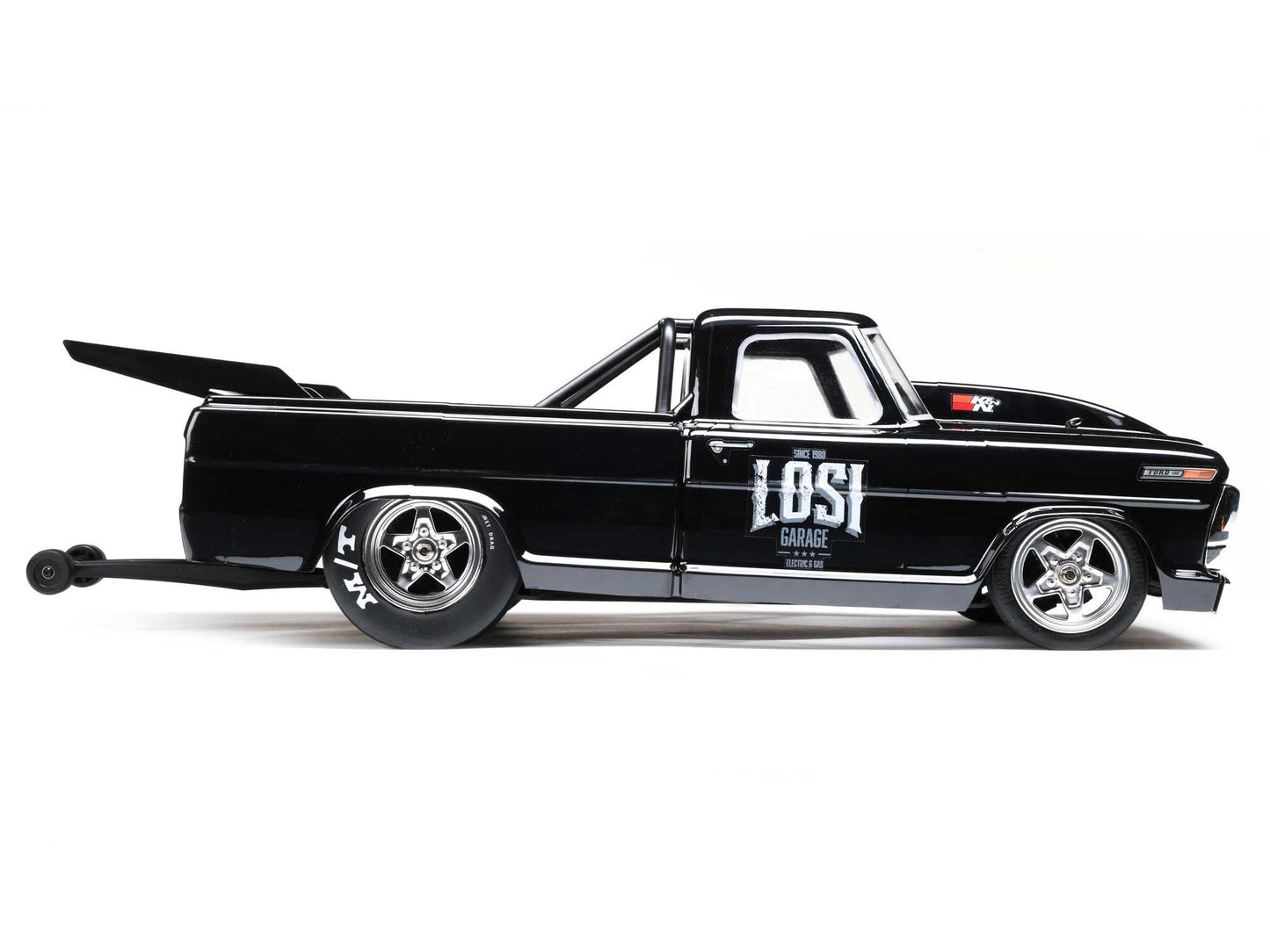 Losi 1968 F100 22S Drag Car, BL RTR, Magnaflow: 1/10 2WD