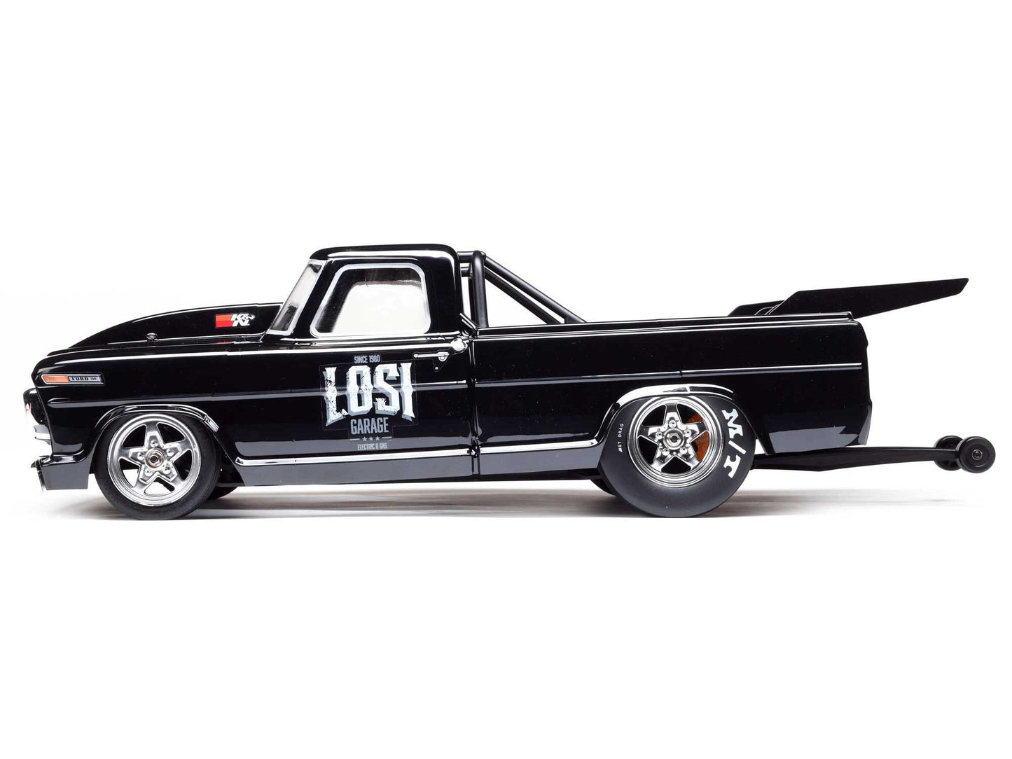 Losi 1968 F100 22S Drag Car, BL RTR, Magnaflow: 1/10 2WD
