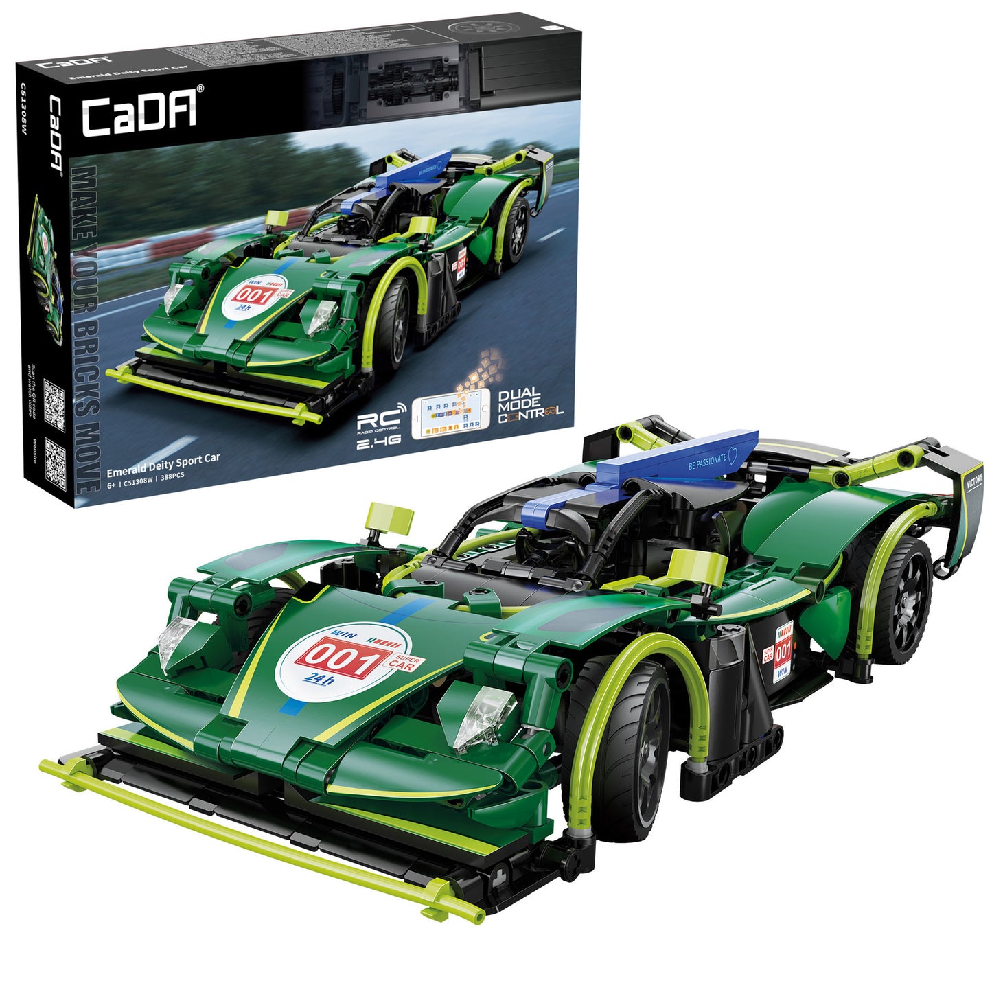 Emerald Deity Sports Car