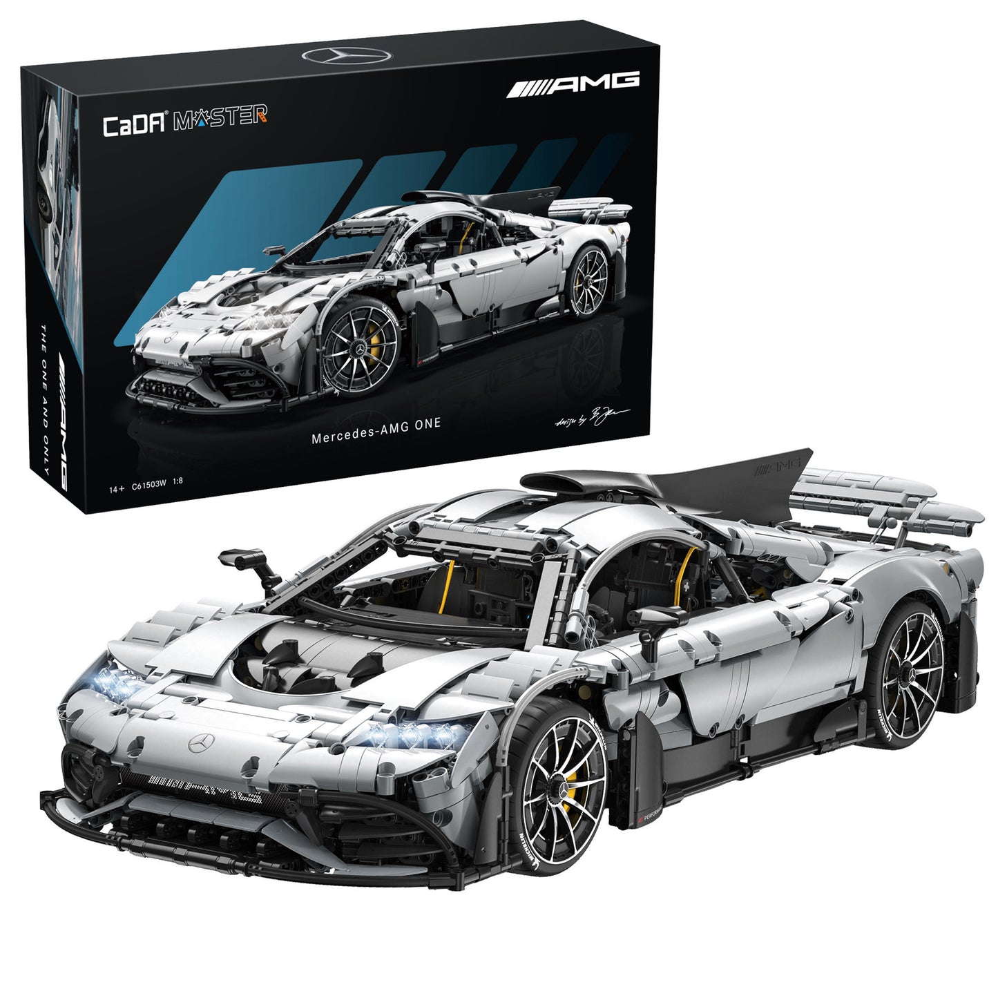 1:8 Mercedes-AMG Project ONE - 3295 Pieces