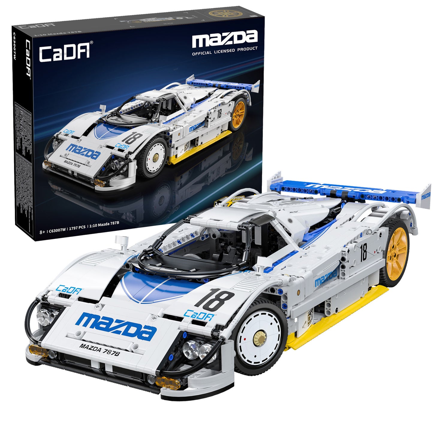 1:10 Mazda 787B Race Car
