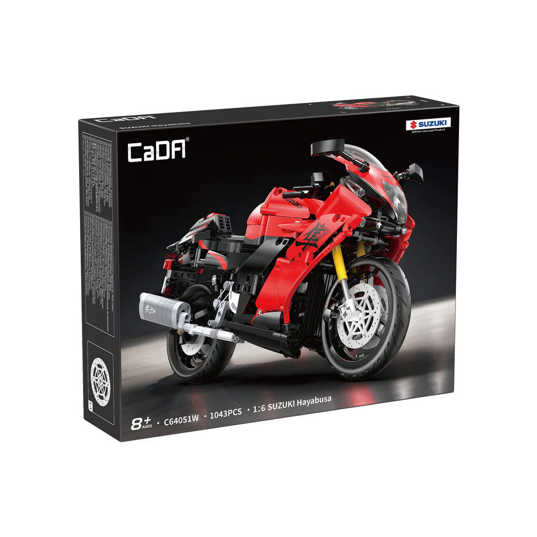 1:6 Suzuki Hayabusa Motorbike - 1043 pcs