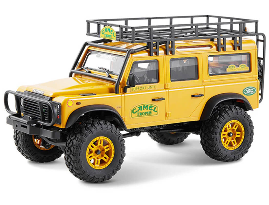 FMS 1/24th Land Rover Defender D110 RTR Yellow