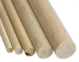 9mm Hardwood Birch Dowel