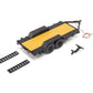 SCX24 Flat Bed Vehicle Trailer with LED Taillights:1/24th