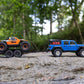 SCX24 Flat Bed Vehicle Trailer with LED Taillights:1/24th
