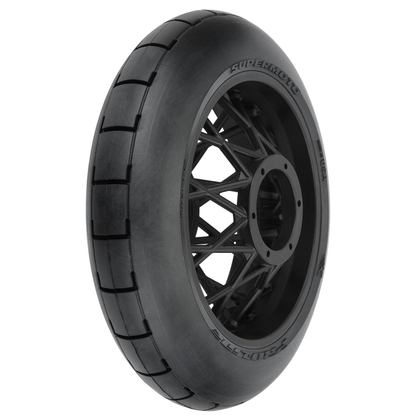 1/4 Supermoto S3 Motorcycle Rear Tire MTD Black (1): PROMOTO