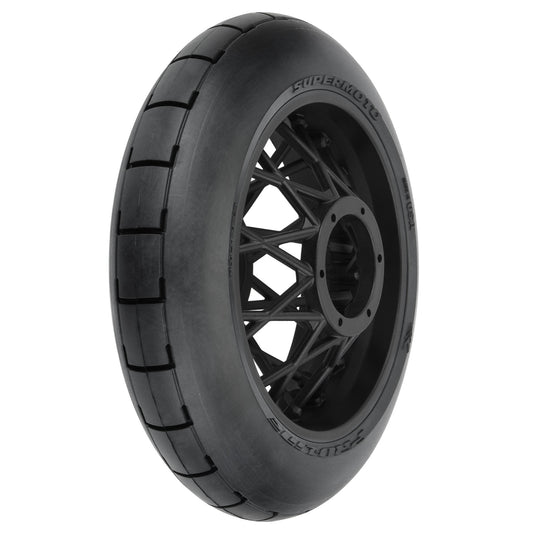 1/4 Supermoto S3 Motorcycle Rear Tire MTD Black (1): PROMOTO