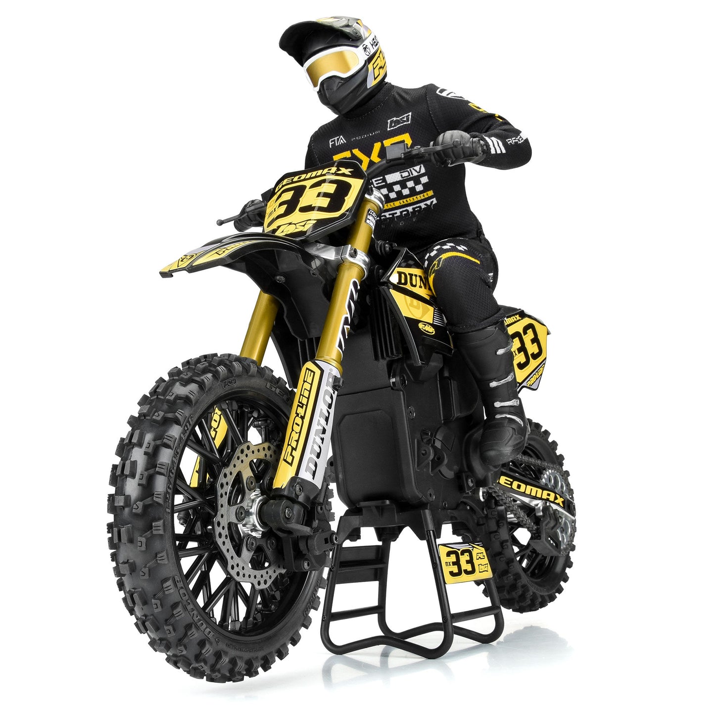1/4 Dunlop Geomax MX33 CR4 Front Tire MTD Black: Promoto-MX(1)