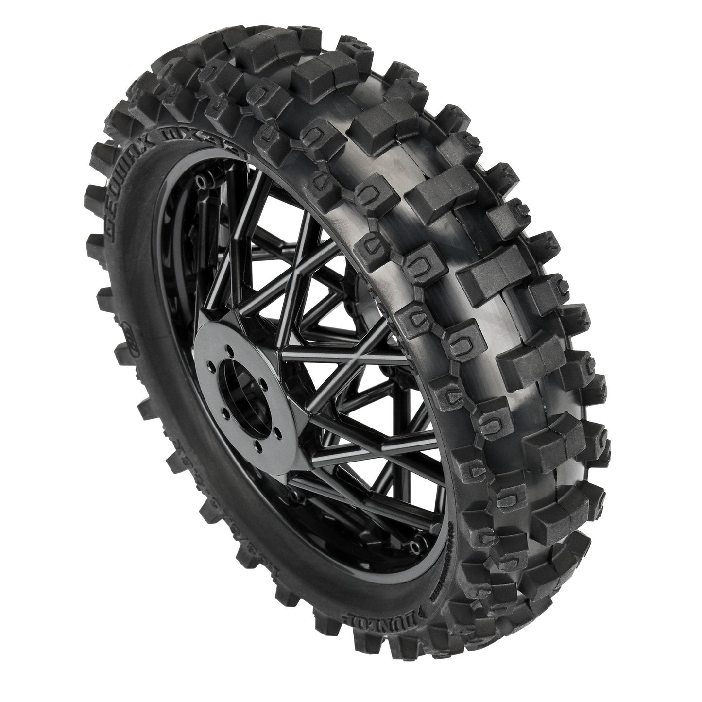 1/4 Dunlop Geomax MX33 CR4 Rear Tire MTD Black: Promoto-MX(1)