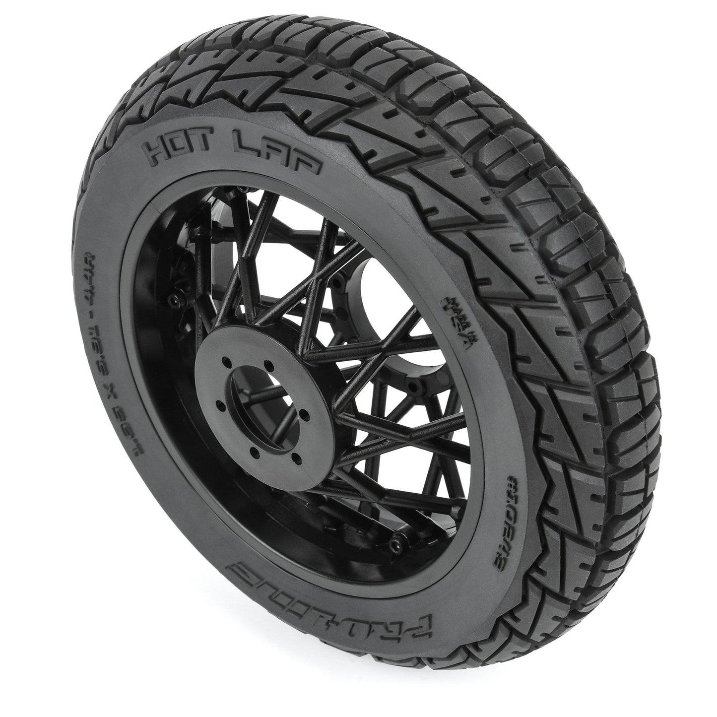1/4 Hot Lap MX S3 Rear Tire MTD Black Supermoto Wheel(1)