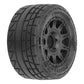 1/18 Menace F/R Street Tires MTD 12mm Black Raid (4): Granit