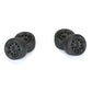 1/18 Menace F/R Street Tires MTD 12mm Black Raid (4): Granit