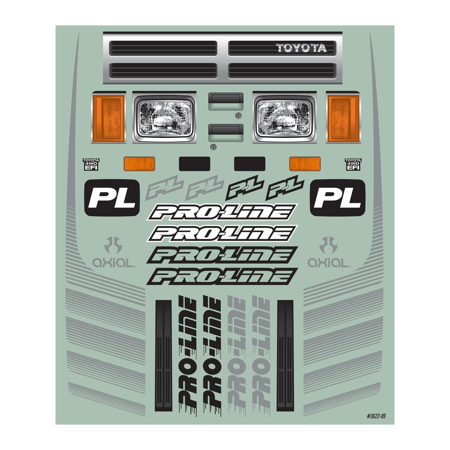 1/6 1985 Toyota Hilux SR5 Cab-Only Clear Body: SCX6