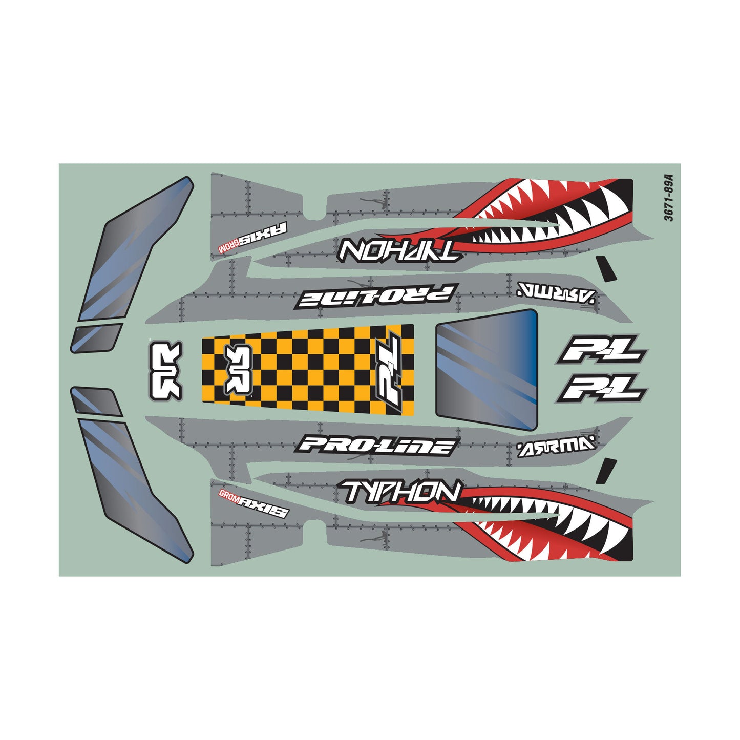 1/14 Axis Tough-Color Gray Body: Typhon GROM