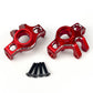 Front Hubs, Red Aluminum, 1/18 Grom