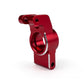 Rear Hubs, Red Aluminum, 1/18 Grom