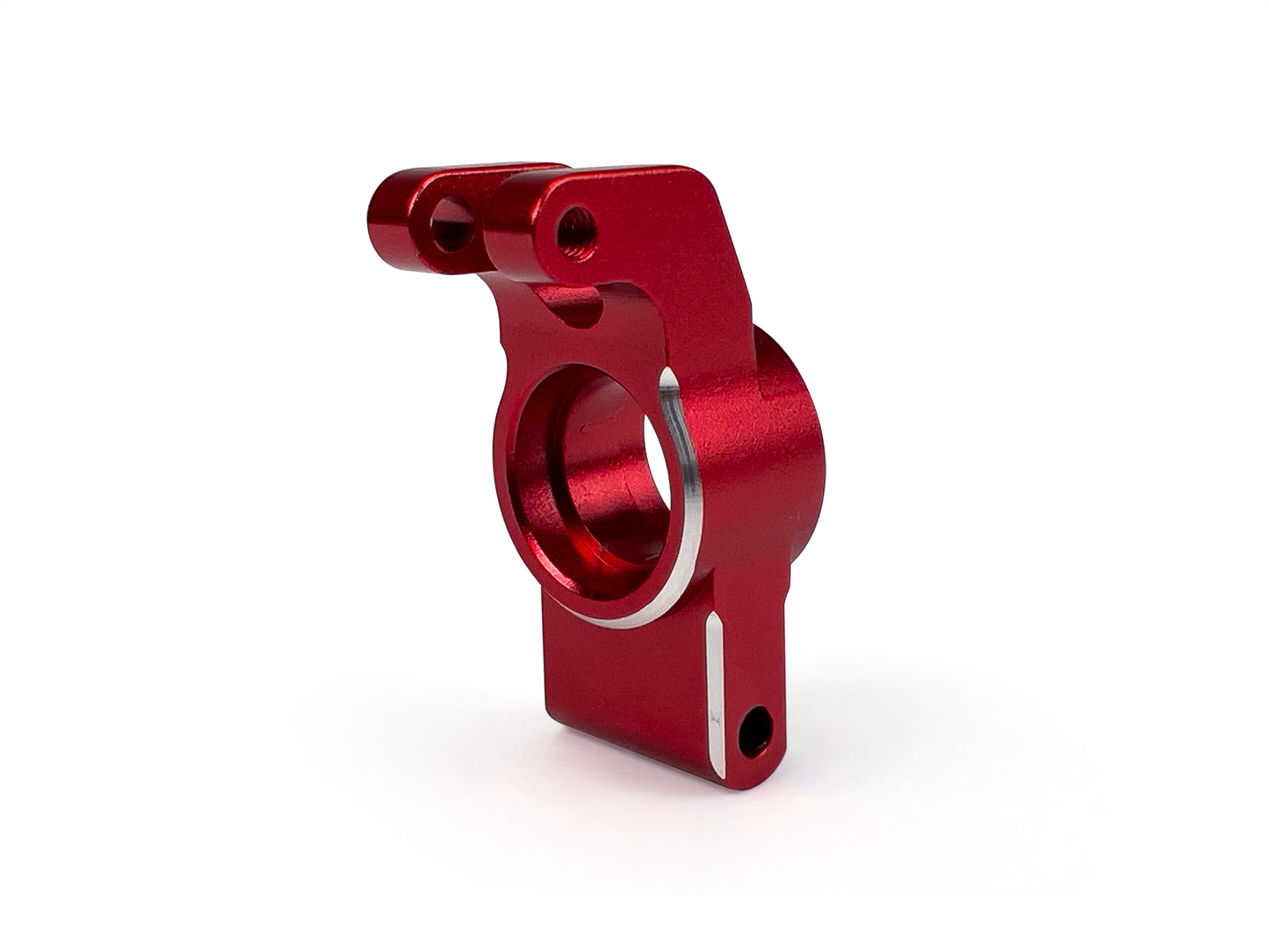 Rear Hubs, Red Aluminum, 1/18 Grom