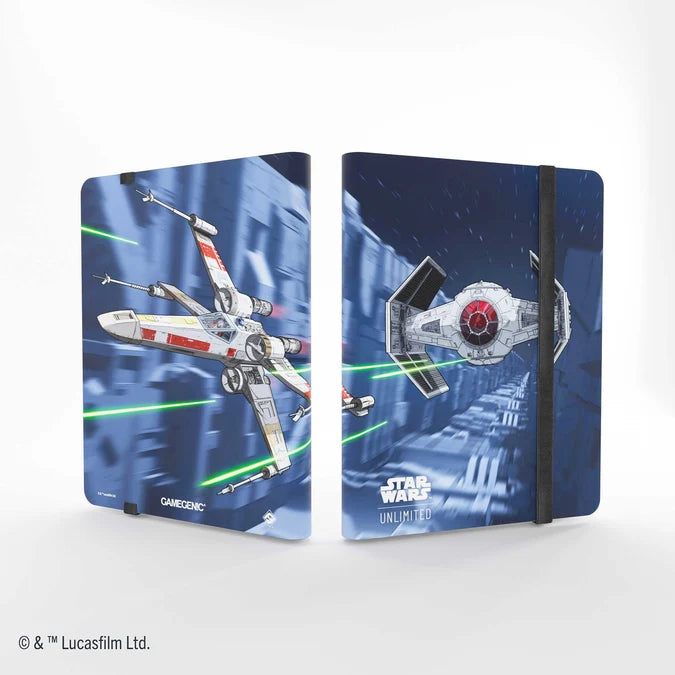 Gamegenic Star Wars: Unlimited 18-Pocket Album - Card Back