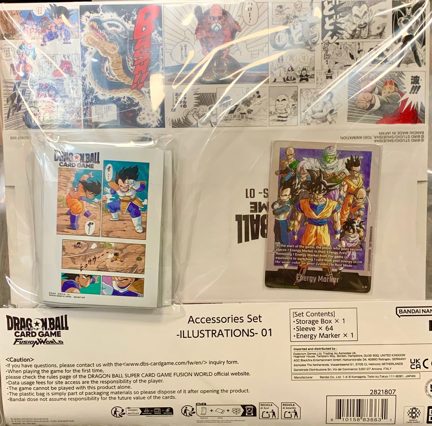 Dragon Ball Super CG: Fusion World - Manga Accessory Set 01