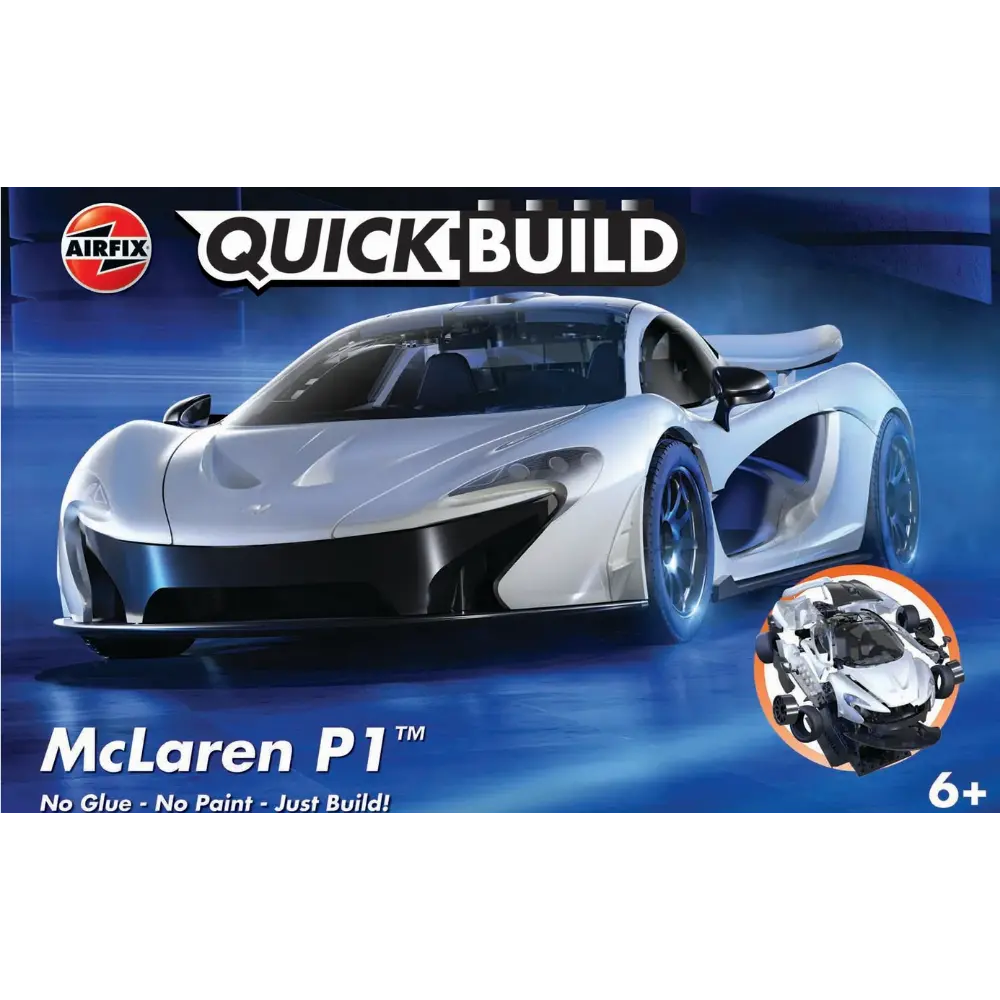 QUICKBUILD Mclaren P1 White