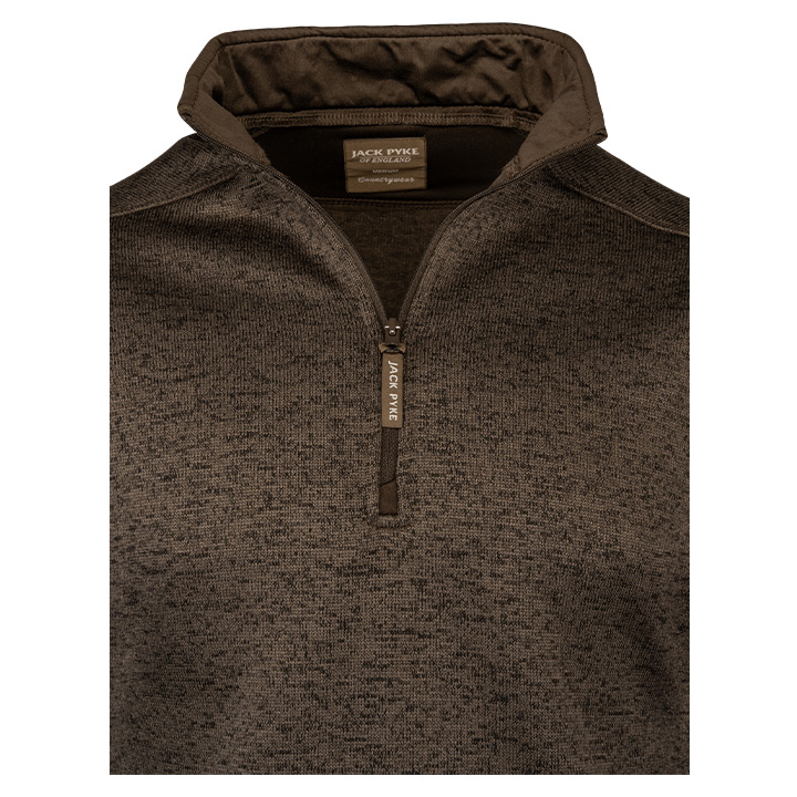 Jack Pyke Melange 1/4 Zip Fleece