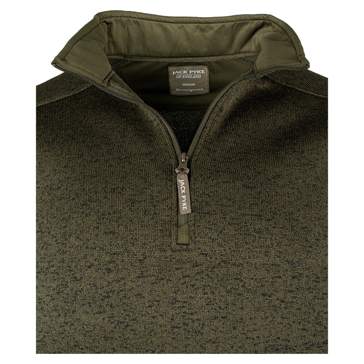 Jack Pyke Melange 1/4 Zip Fleece