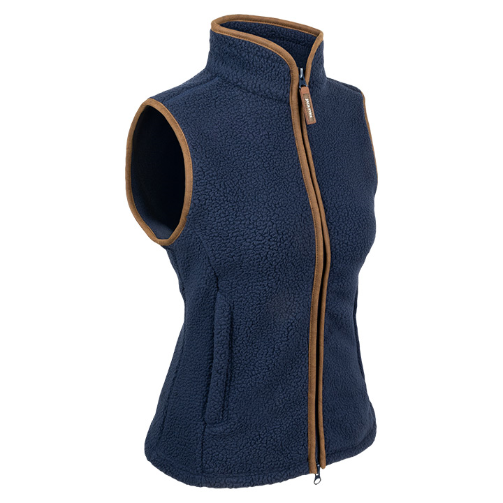 Ladies Sherpa Fleece Gilet