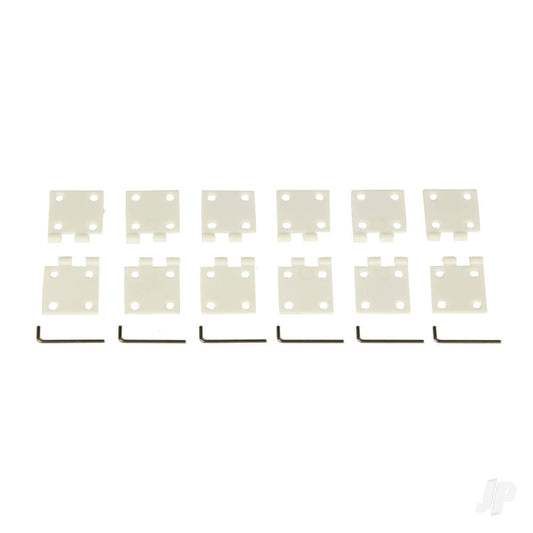 J Perkins Large Metal Pin Hynge 16x34mm (6)