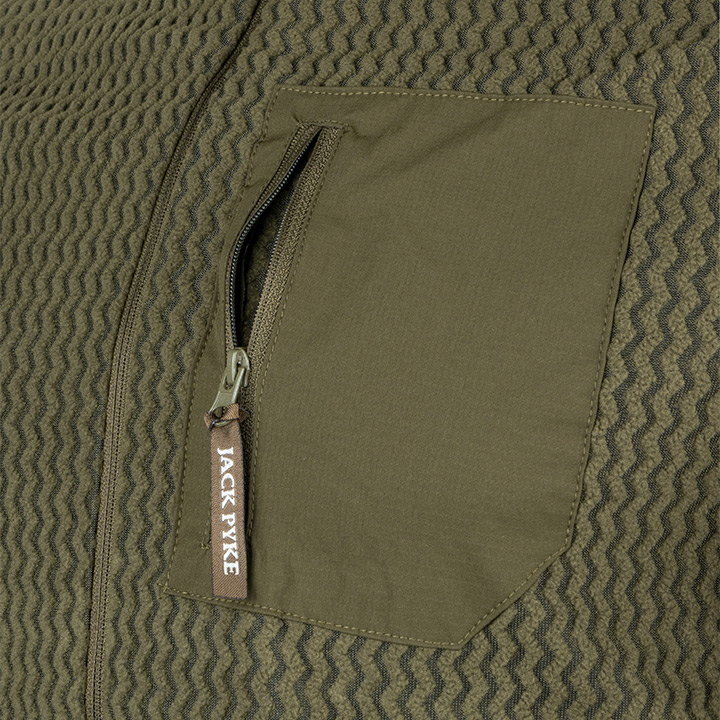 Jack Pyke Z Fleece Pullover Green