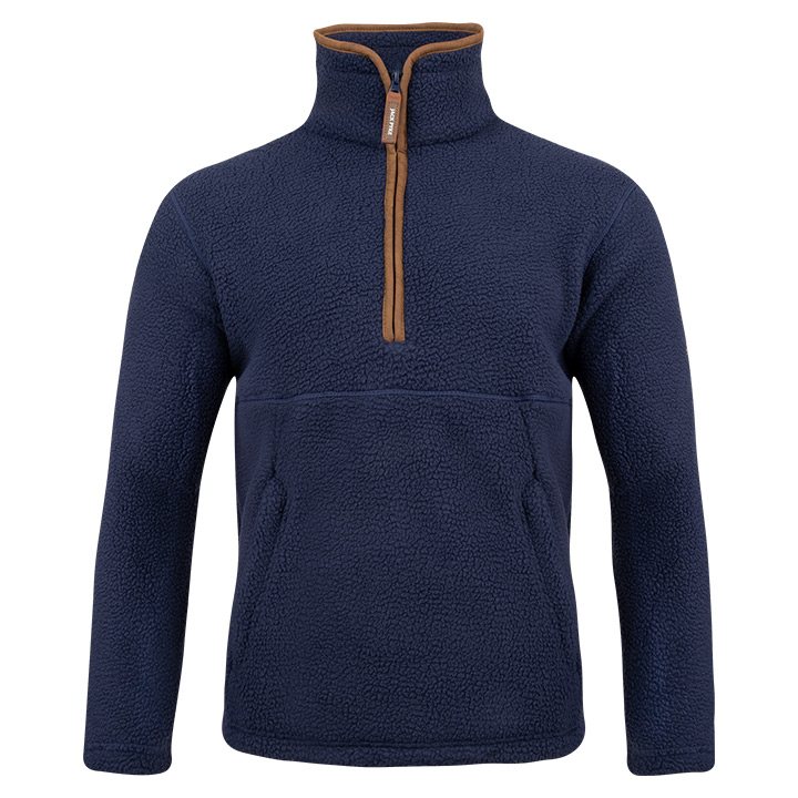 Half Zip Sherpa Fleece Pullover