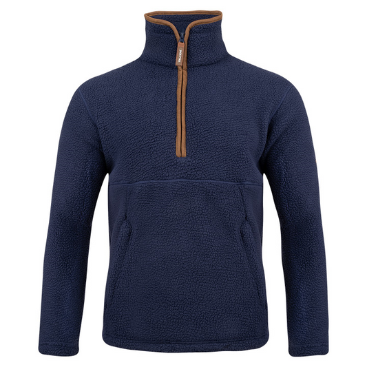 Half Zip Sherpa Fleece Pullover