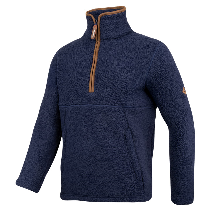 Half Zip Sherpa Fleece Pullover