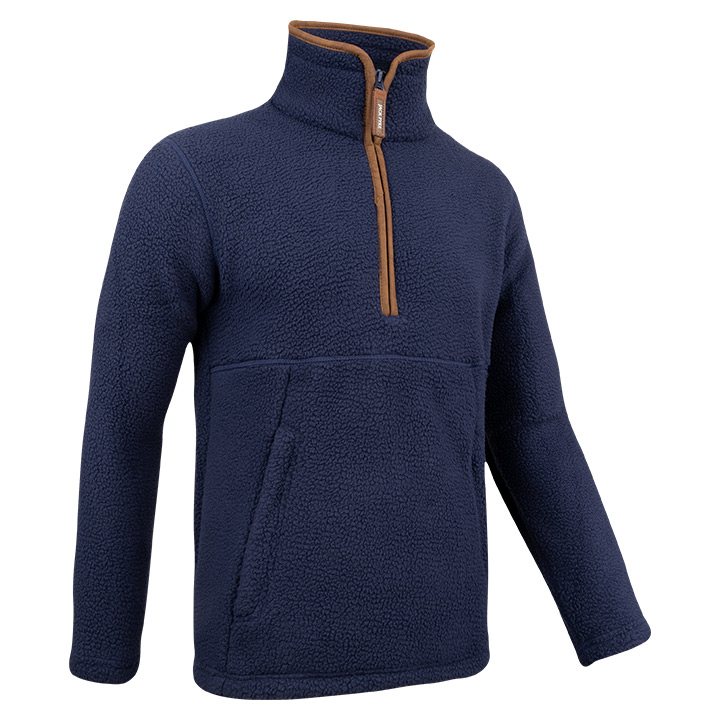Half Zip Sherpa Fleece Pullover