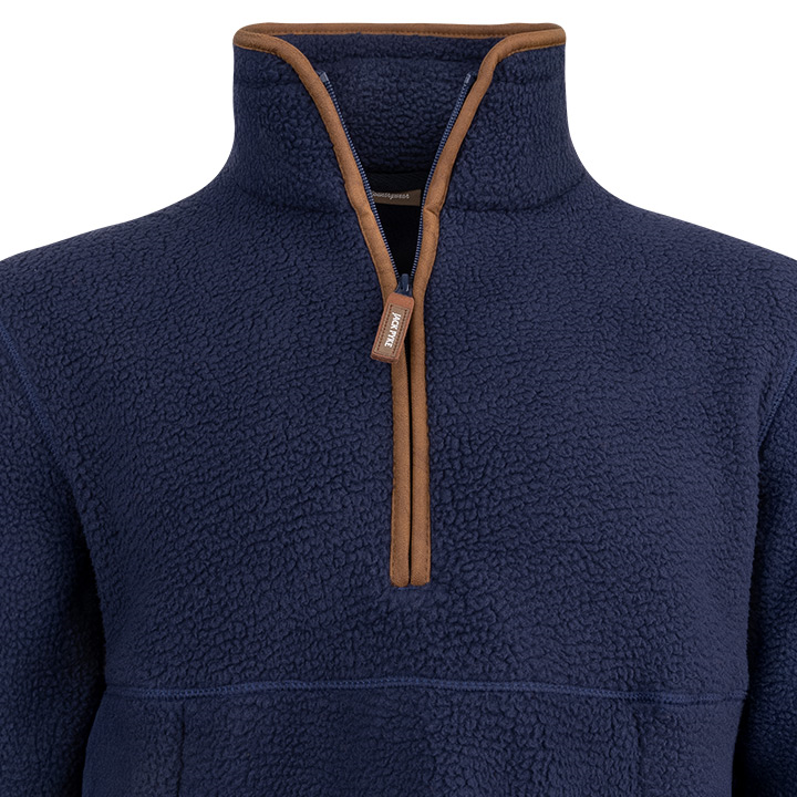 Half Zip Sherpa Fleece Pullover