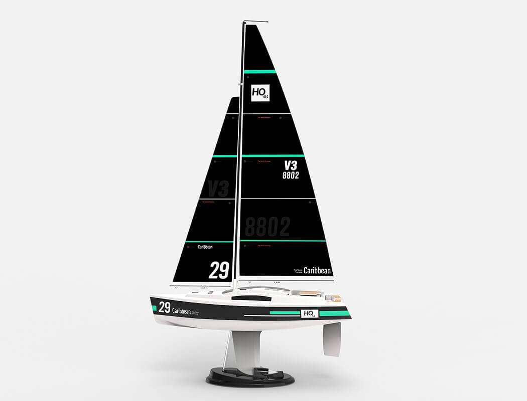 Joysway Caribbean Yacht Black RTR V3.0